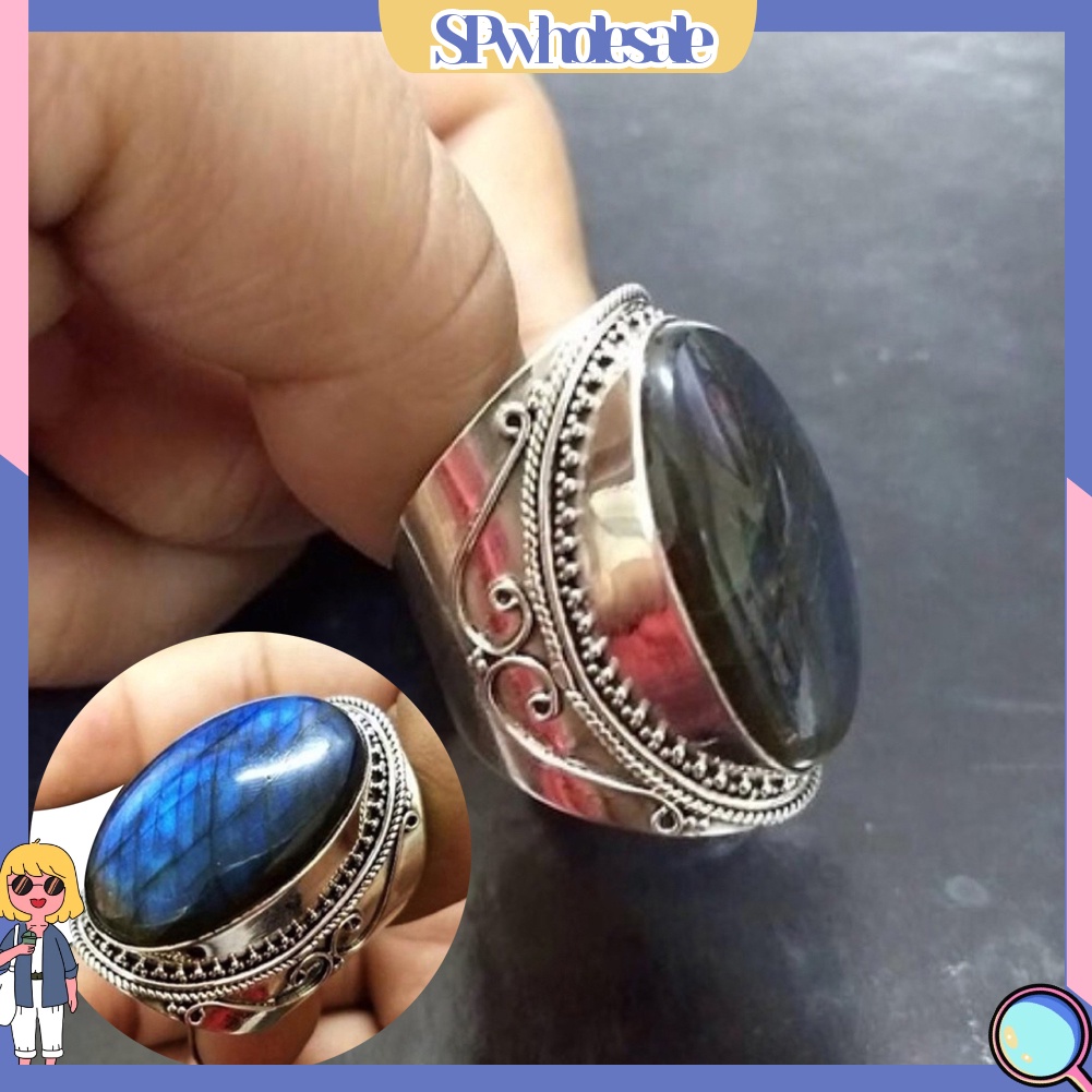 {SPwholesale} Nhẫn đính hôn kiểu dáng retro thời trang cao cấp cho nam