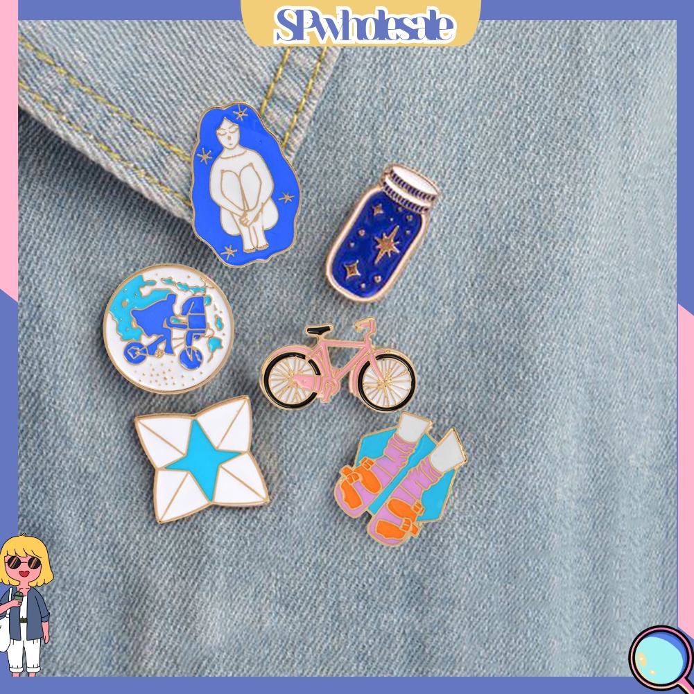 {SPwholesale} Ghim cài áo nhiều kiểu dáng sáng tạo dễ thương