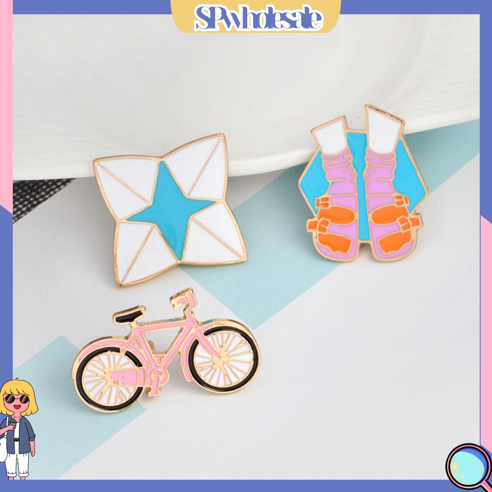 {SPwholesale} Ghim cài áo nhiều kiểu dáng sáng tạo dễ thương