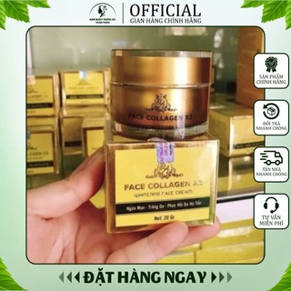 Kem trắng da collagen x3 Đông Anhgiúp trắng mịn da ngăn ngừa thâm nám tàn nhang,Kem face trắng da