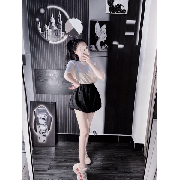 Set Bộ Quần Bí SYL Áo Fom Rộng Sịn