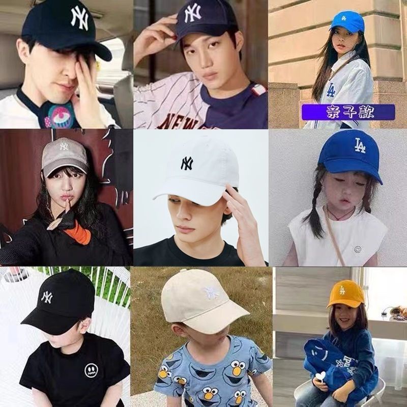 Mũ Lưỡi Trai Mềm Chống Nắng In Chữ Yankees ny Thời Trang Xuân Hè Cho Bé