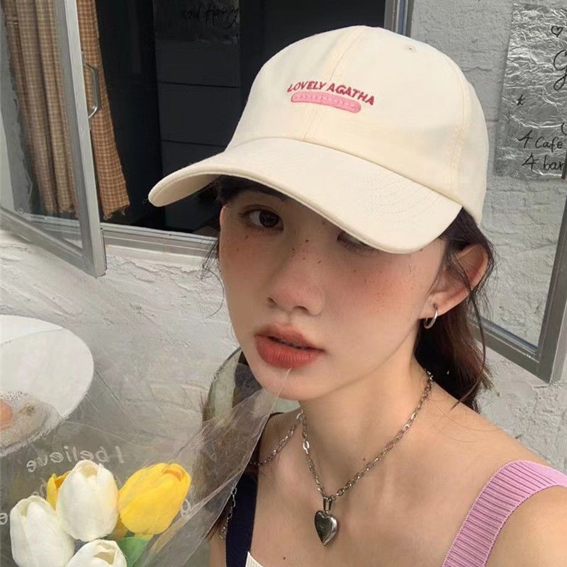 Mũ Lưỡi Trai Thêu Chữ Phong Cách Hàn Quốc Thời Trang Cho Nữ