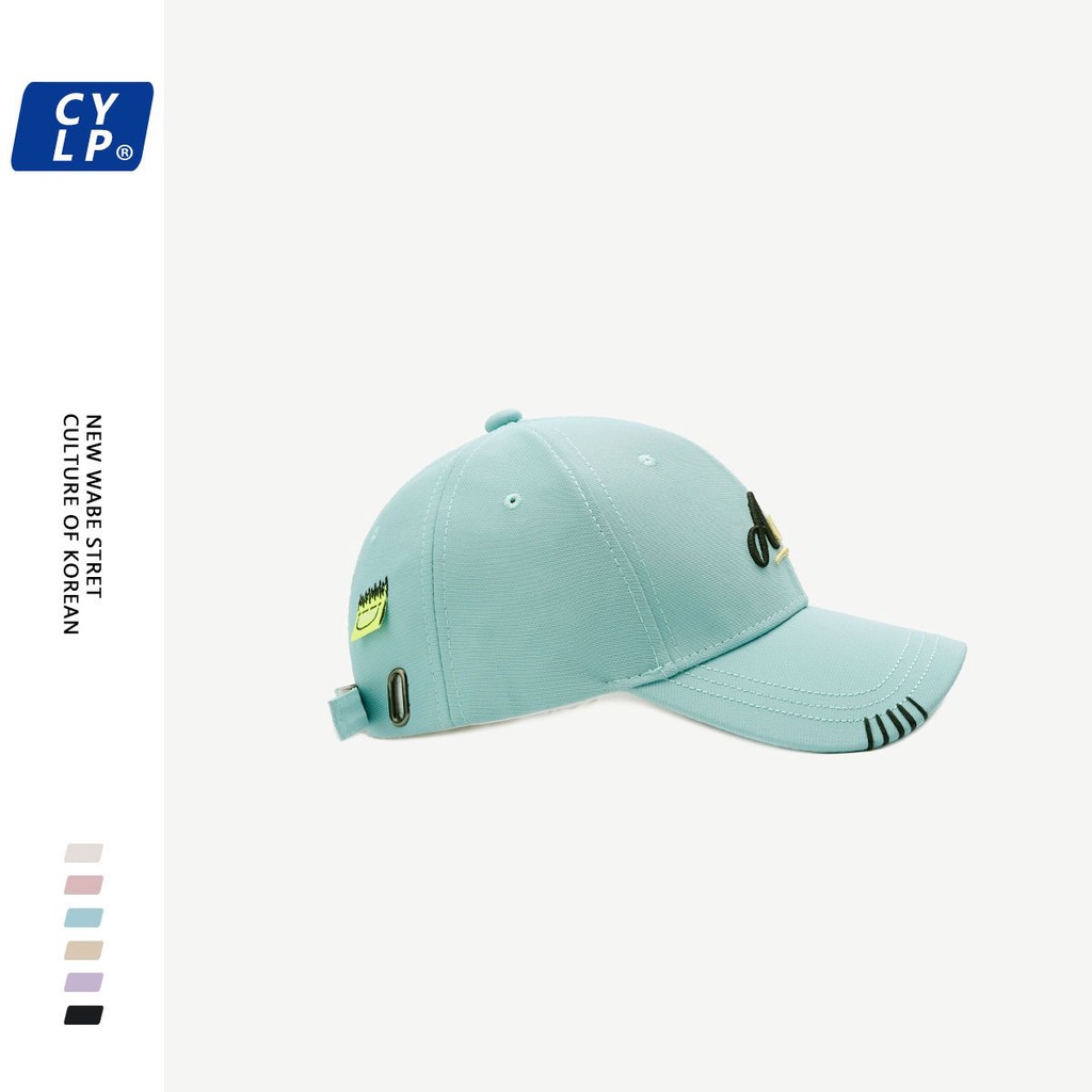 Mũ Lưỡi Trai Thêu Chữ Tiếng Anh Ba Chiều Phong Cách Âu Mỹ Thời Trang Cho Nữ