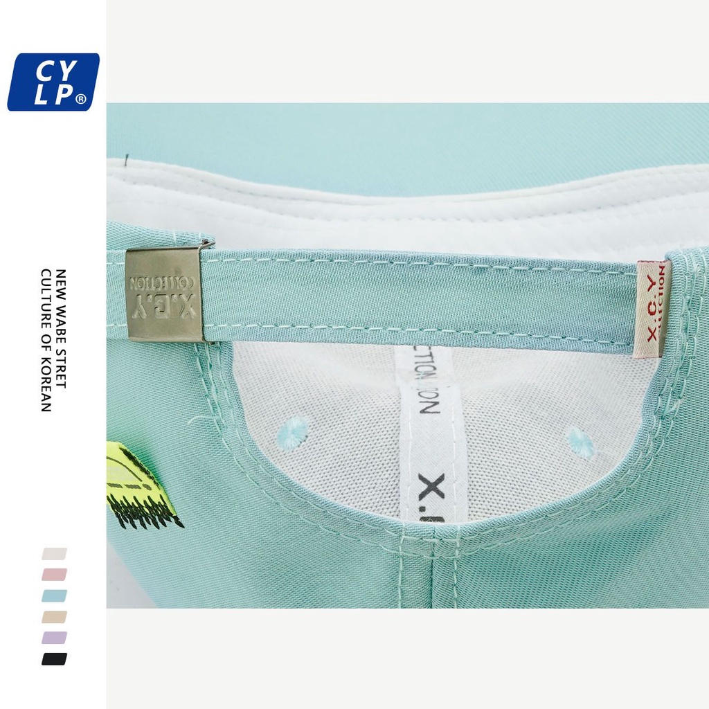 Mũ Lưỡi Trai Thêu Chữ Tiếng Anh Ba Chiều Phong Cách Âu Mỹ Thời Trang Cho Nữ