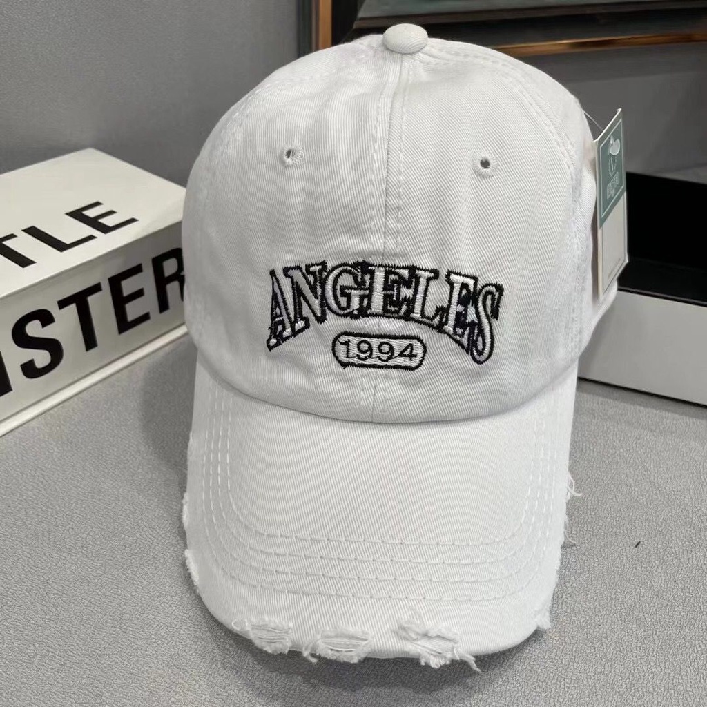 Mũ Lưỡi Trai Mềm Thêu Chữ Phong Cách Mùa Thu Cho Nữ