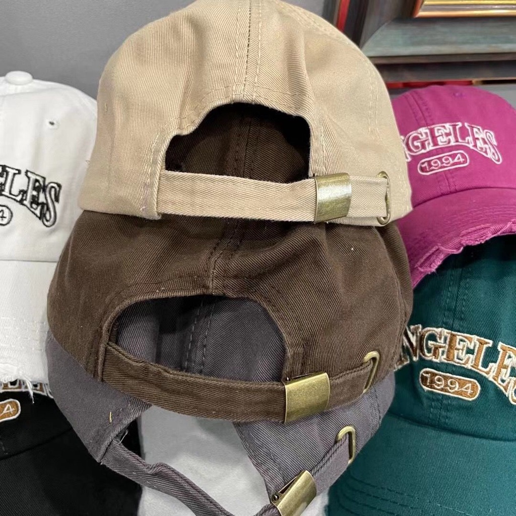 Mũ Lưỡi Trai Mềm Thêu Chữ Phong Cách Mùa Thu Cho Nữ