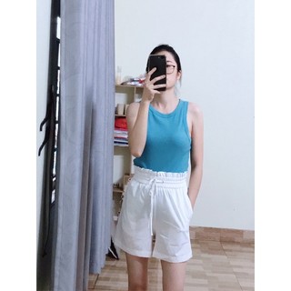 Quần short vải ko nhăn