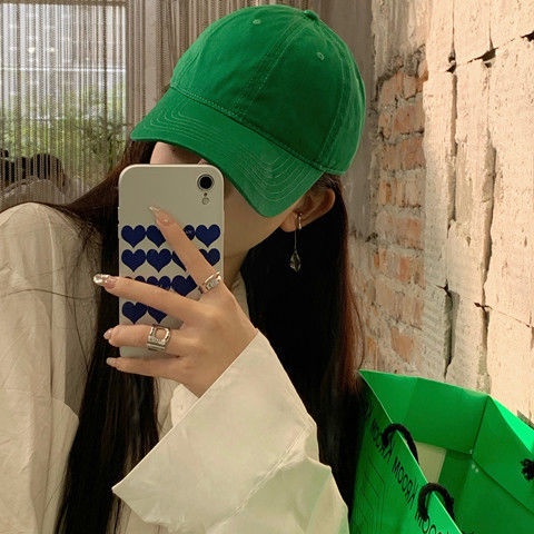 Mũ Lưỡi Trai Mềm Màu Trơn Dễ Phối Đồ Thời Trang Cho Nữ