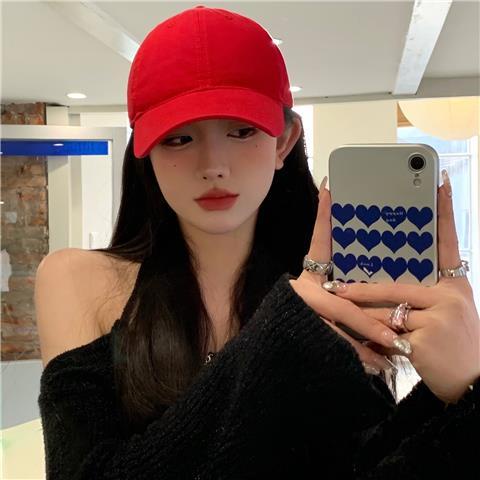 Mũ Lưỡi Trai Mềm Màu Trơn Dễ Phối Đồ Thời Trang Cho Nữ