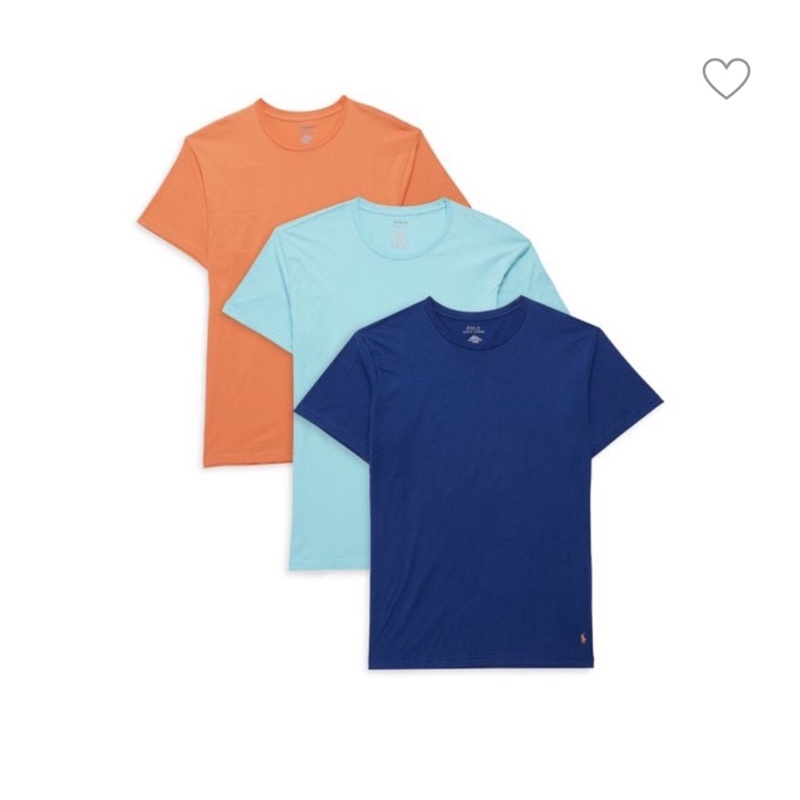 Set 3 áo thun nam Polo Ralph Lauren size L bill mỹ