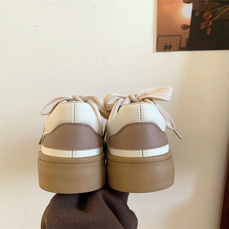 Dép Đế Dày Tăng Chiều Cao Chống Trượt Trọng Lượng Nhẹ In Họa Tiết Trái Tim Cổ Điển