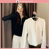 O Cardigan Kho C Áo Hoodie Cotton Mỏng Tay Dài Thiết Kế Cảm Giác Nhỏ Có Khóa Kéo Thời Trang Xuân Hè Cho Nữ Cl