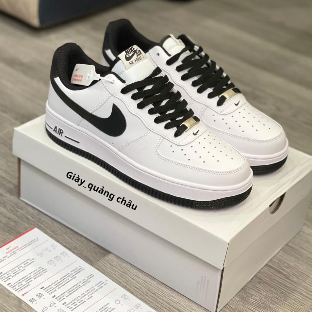 Giày _Nike Air Force 1 tích đen nam nữ, giày af1 tích đen bản S.Cấp Trung full phụ kiện/Giày_Quang Chau