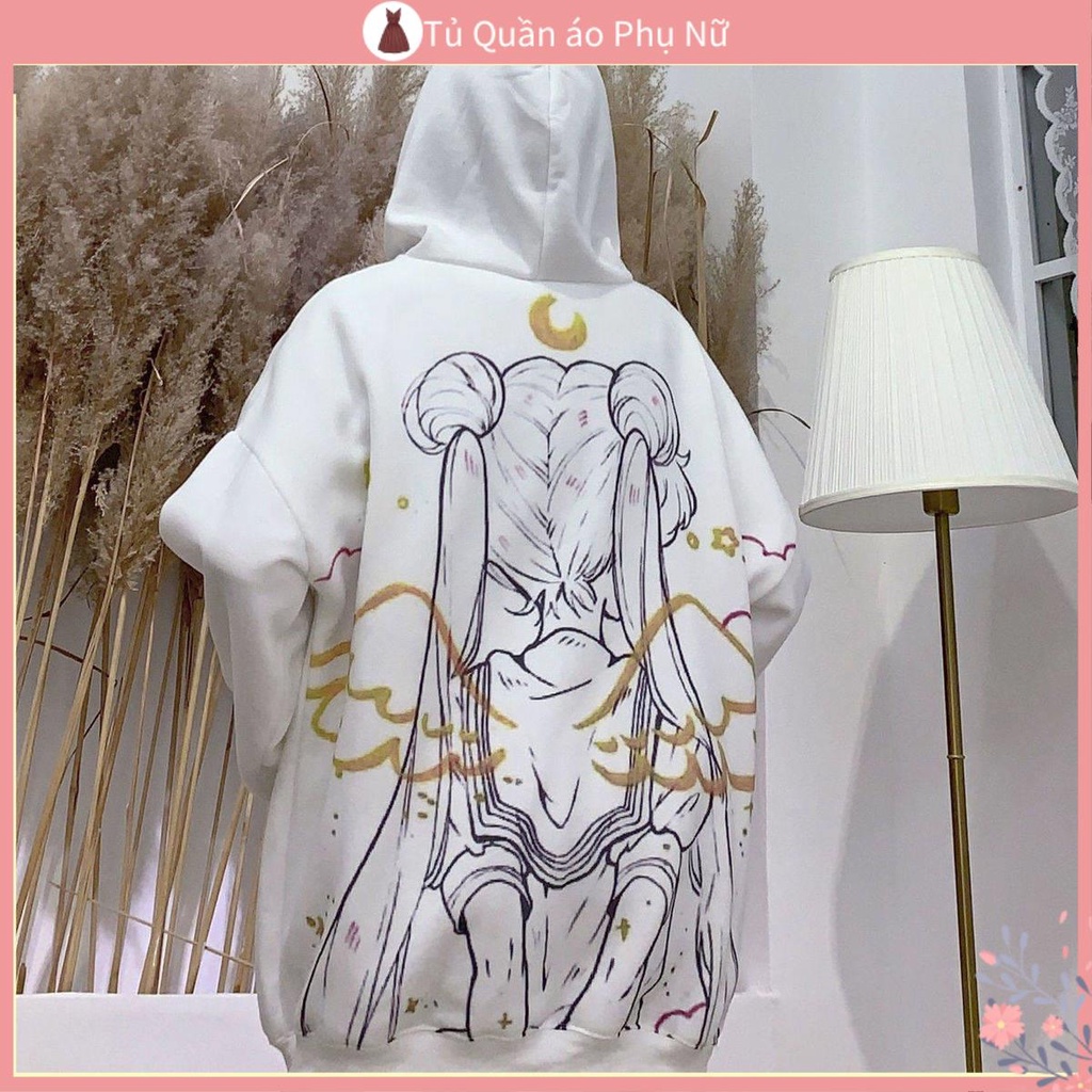 O Cardigan Kho C Áo Hoodie Có Khóa Kéo Thời Trang Thu Đông INS. Áo Hoodie Tay Dài Dáng Rộng In Họa Tiết Hoạt Hình Anime Phong Cách Hàn Quốc Cho Nữ