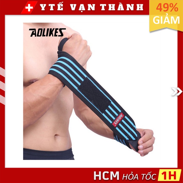 ✅ Dây Quấn Bảo Vệ Cổ Tay (Bó Cổ Tay) AOLIKES A1538 (A 1538) (1 Đôi) -VT0493