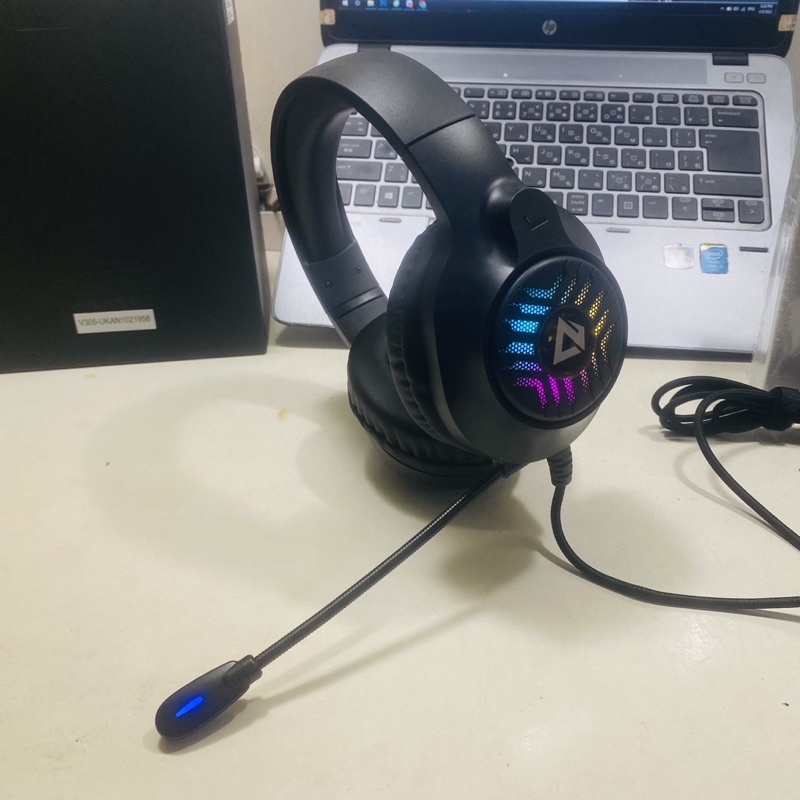 Tai nghe chụp tai gaming headphone có dây chính hãng VSP Gaming GH-X1 Led