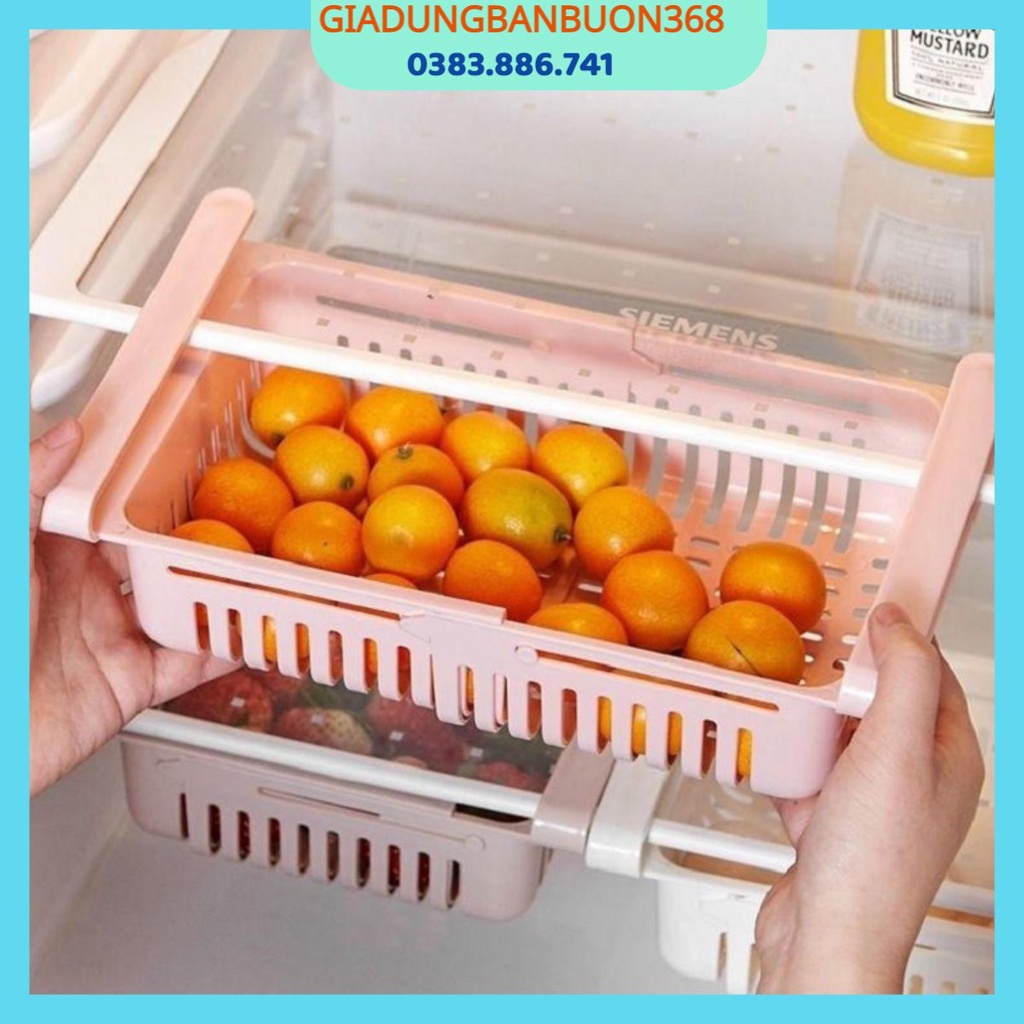 Khay, Kẹp Đựng Đồ Tủ Lạnh Thông Minh Gấp Gọn Tận Dụng Tối Đa Không Gian, Gía Để Đồ Đa Năng
