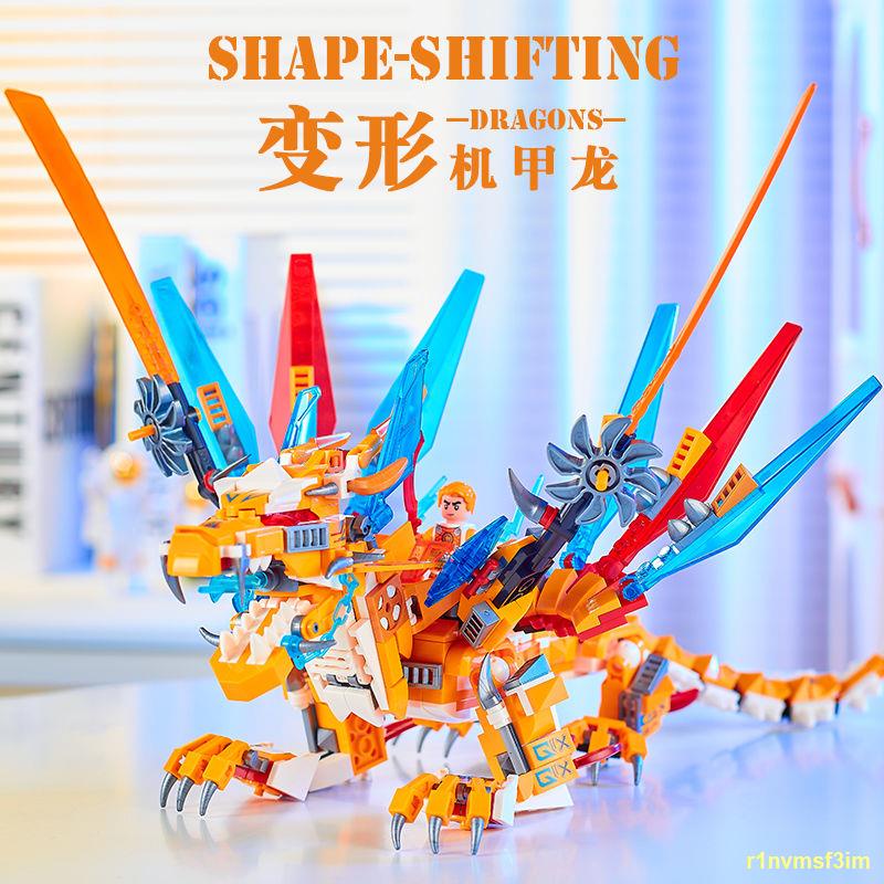 Ninja Mech Khối Xây Dựng Tương Thích Với Lego Robot Xe Xếp Hình Đồ Chơi Lắp Ráp Mô Hình Vật Trang Trí Làm Quà Tặng Cho B