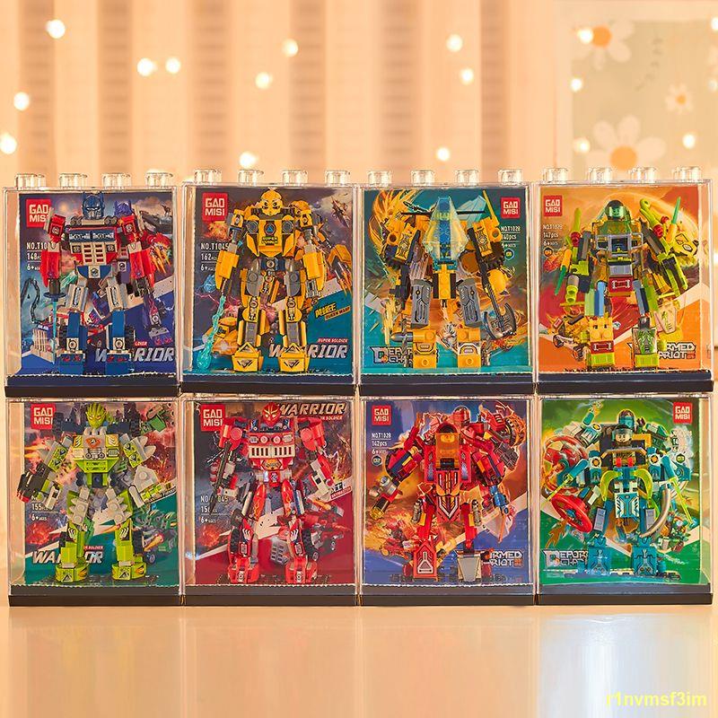 Ninja Mech Khối Xây Dựng Tương Thích Với Lego Robot Xe Xếp Hình Đồ Chơi Lắp Ráp Mô Hình Vật Trang Trí Làm Quà Tặng Cho B