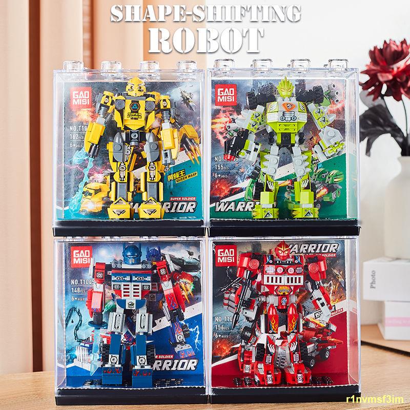 Ninja Mech Khối Xây Dựng Tương Thích Với Lego Robot Xe Xếp Hình Đồ Chơi Lắp Ráp Mô Hình Vật Trang Trí Làm Quà Tặng Cho B