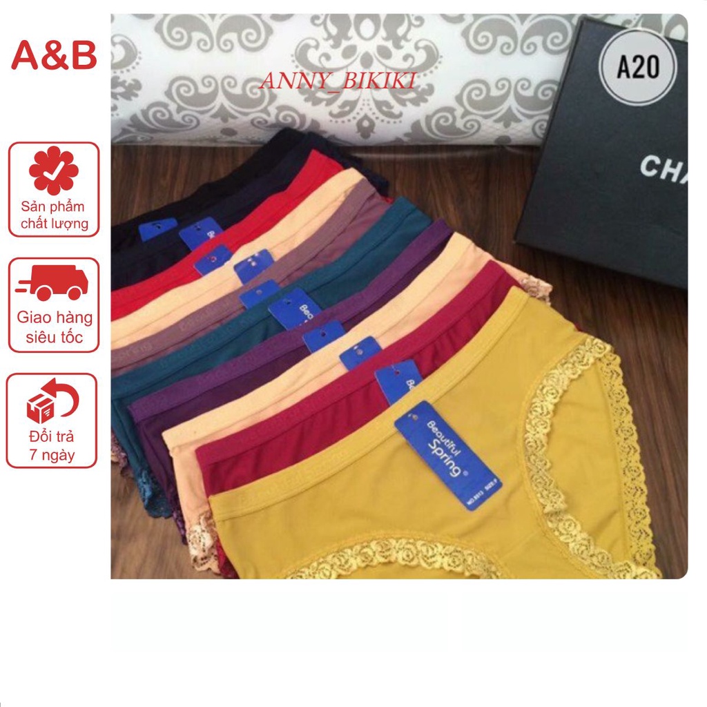 (Combo 10 Quần ) lót beautiful spring #8513 (48-60kg)