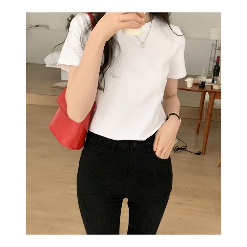 Áo phông trơn cổ tròn hàng GZ chỉ bán trên live