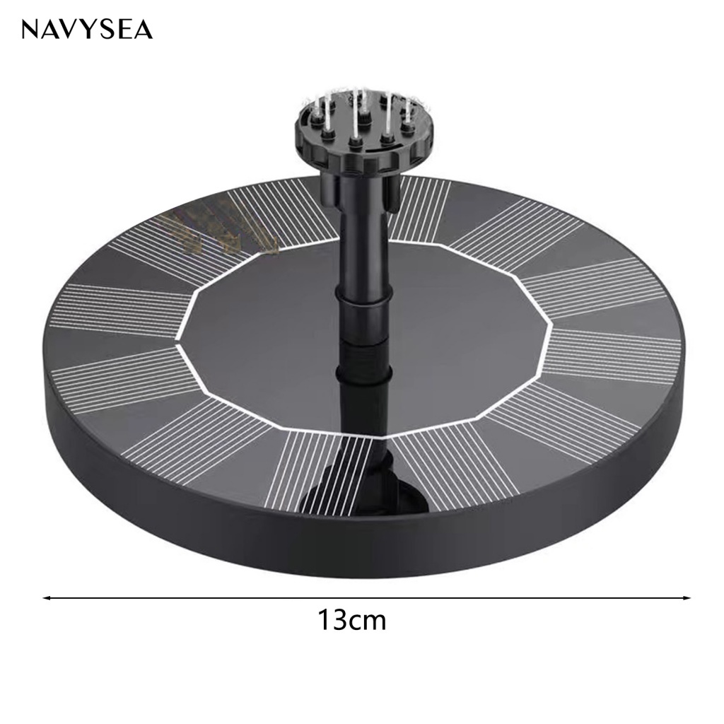 Bộ Đài Phun Nước Năng Lượng Mặt Trời 0~60cm 1.2W