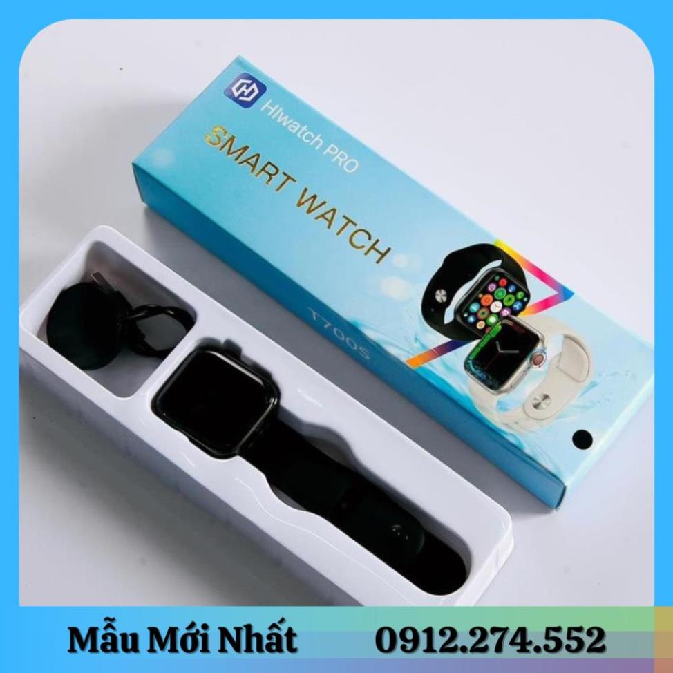 Đồng hồ thông minh T700 S viền thép sang chảnh. T700 S viền thép tặng kèm sạc không dây
