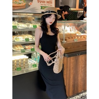 [RÁCH STORE] Đầm thun - 601298 - 2 dây trơn