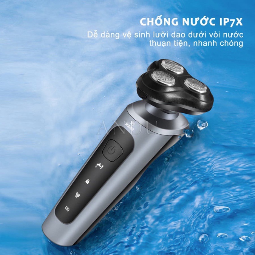Máy cạo râu đa năng 4 trong 1 chống nước chuẩn IPX7 hàng cao cấp chính hãng dành cho nam