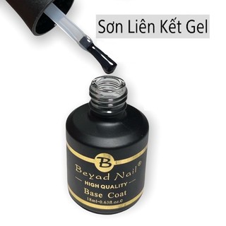 Base top Beyad chính hãng - sơn gel liên kết và top phủ rất bền và bóng 18ml