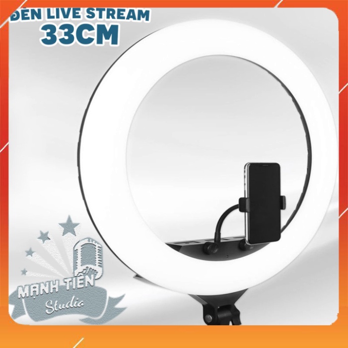 Đèn live stream 33cm - chuyển 3 màu xịn xò chuyên trang điểm , quay bigo - tiktok bán sản phẩm onl f