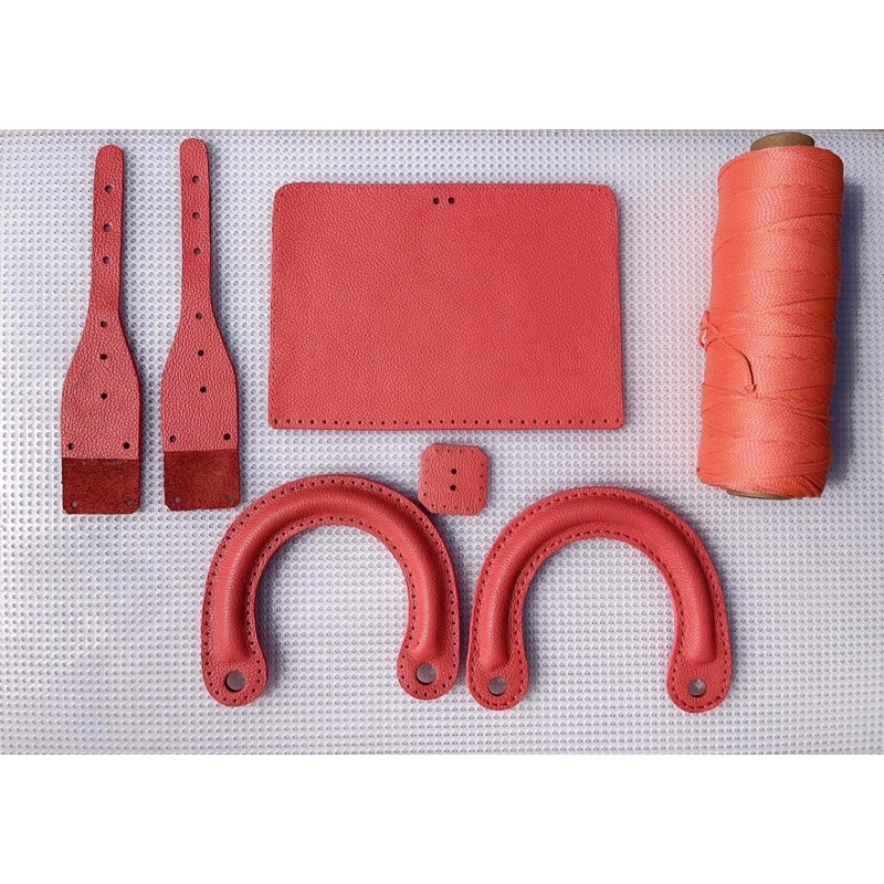 BỘ QUAI DA DIO VÀ NẮP  KÈM NÚT HÍT