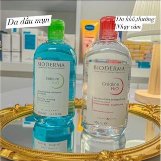 Nước Tẩy Trang Bioderma Crealine H20 chai 500ml