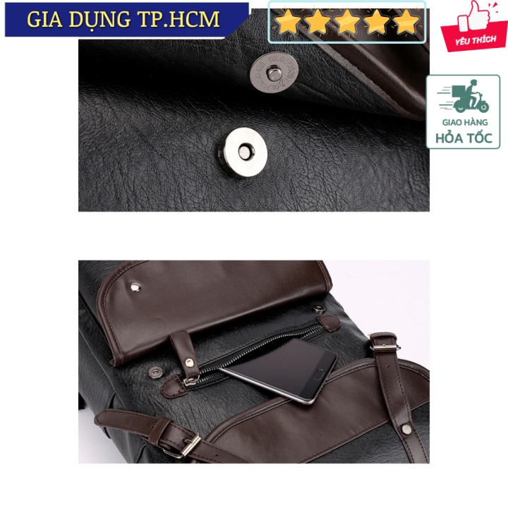 🆕 Balo da nam cao cấp thời trang Hàn Quốc, vừa laptop 14inch, đi làm công sở lịch sự | BigBuy360 - bigbuy360.vn