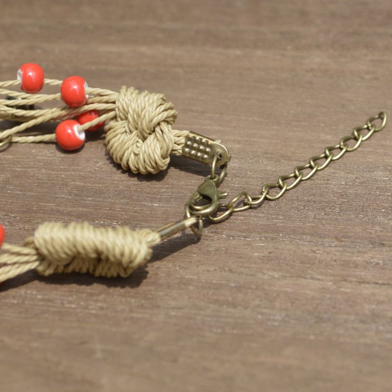 Vòng Đeo Tay Bằng Gốm Sứ Phong Cách Bohemian Thời Trang Cho Nữ