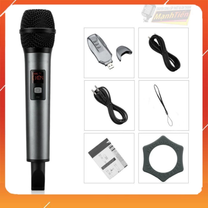 Micro karaoke xe con đa chức năng bluetooth thời thượng BX7 cân mọi loa tivi, vi tính, harman kardon, loa kéo, loa xe co