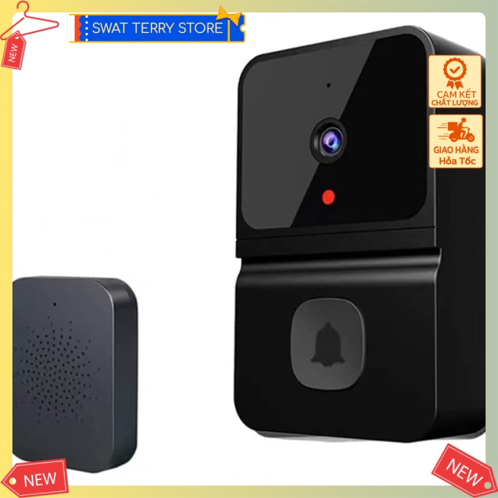 ✴️ Chuông cửa Camera an ninh Wifi Camera APP Control Ring Doorbell Cloud Storage Alarm System