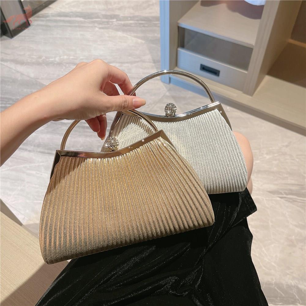 （GK）✳2023 Mới Bữa Tối Túi Clutch Kinh Doanh KTV Túi Xách Nữ Di Động Xác Ướp Túi Tiệc Tối Vuông Nhỏ Túi Sườn Xám túi Đeo