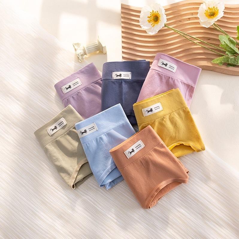 Quần lót nữ cotton thú cưng không đường may ( được chọn màu ) Softie 524