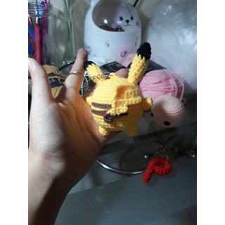 Móc khóa len handmade pikachu, totoro,...