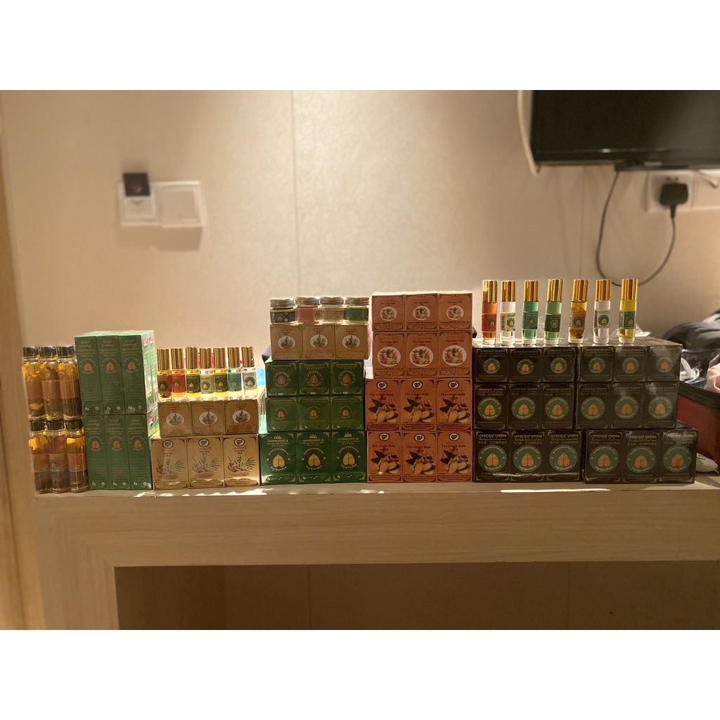 Dầu Cù Là Gừng Lửa hỗ trợ chống chuột rút FIRE GINGER BALM CAMBODIA