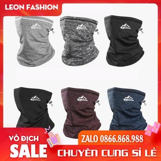 Khăn ống đa năng Chống Nắng và Giữ nhiệt cơ thể CHÍNH HÃNG bảo vệ cổ dây rút phù hợp đi xe leo núi phượt và dã ngoại