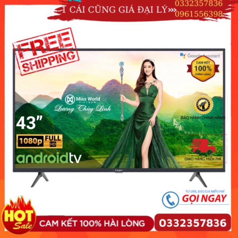 cam ơn quý khách đã quan tâm Miễn phí ship Smart Tivi Casper 43 inch 43FX6200 - Chính hãng , bảo hành 24 tháng- Mới Đập