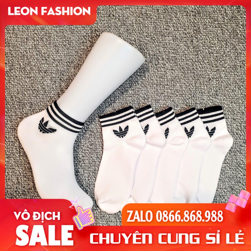 Tất ADIDAS cổ cao  Vớ thể thao dệt kim cao cấp 95% Coton hạn chế mùi hôi và thông thoáng