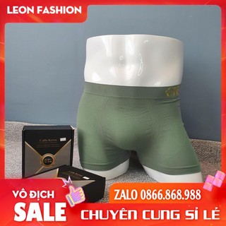 Quần Sịp Đùi Nam, Quần Lót Nam Boxer Cailu Keren [HỘP 2 CHIẾC] Free Size cho người từ 55Kg đến 90Kg đàn hồi cao
