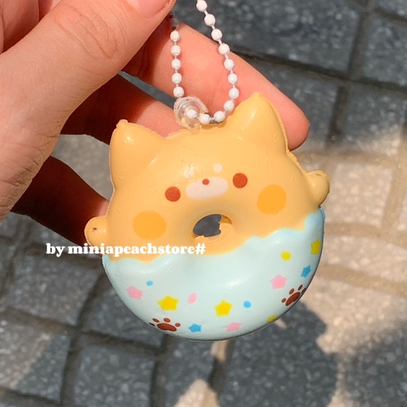 MÓC KHOÁ SQUISHY BÁNH DONUT