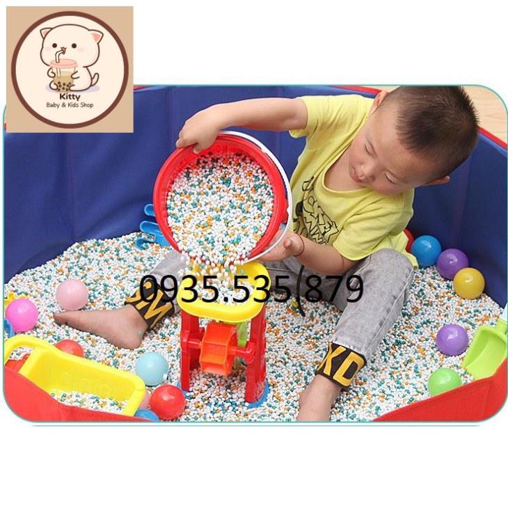 Hạt sứ loại 1 - Đồ chơi xúc cát cho bé (dễ dàng vệ sinh - rửa nước được)