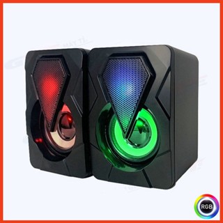 Bộ Loa Vi Tính Cao Cấp 💥FREESHIP💥 Loa Máy Tính PC Laptop Mini Đèn Led Đổi Màu Cực Chất